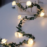 Rose Vine Garland LED String Lights