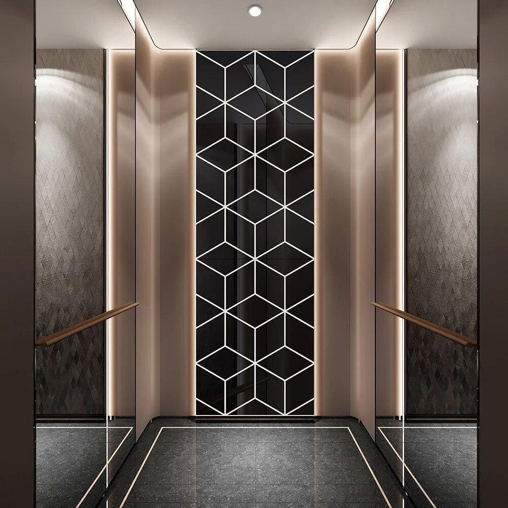 ملصق حائط جديد ثلاثي الأبعاد بمرآة DIY على شكل مثلثات من الأكريليك لغرفة الأطفال وغرفة المعيشة وديكور المنزل ملصق حائط