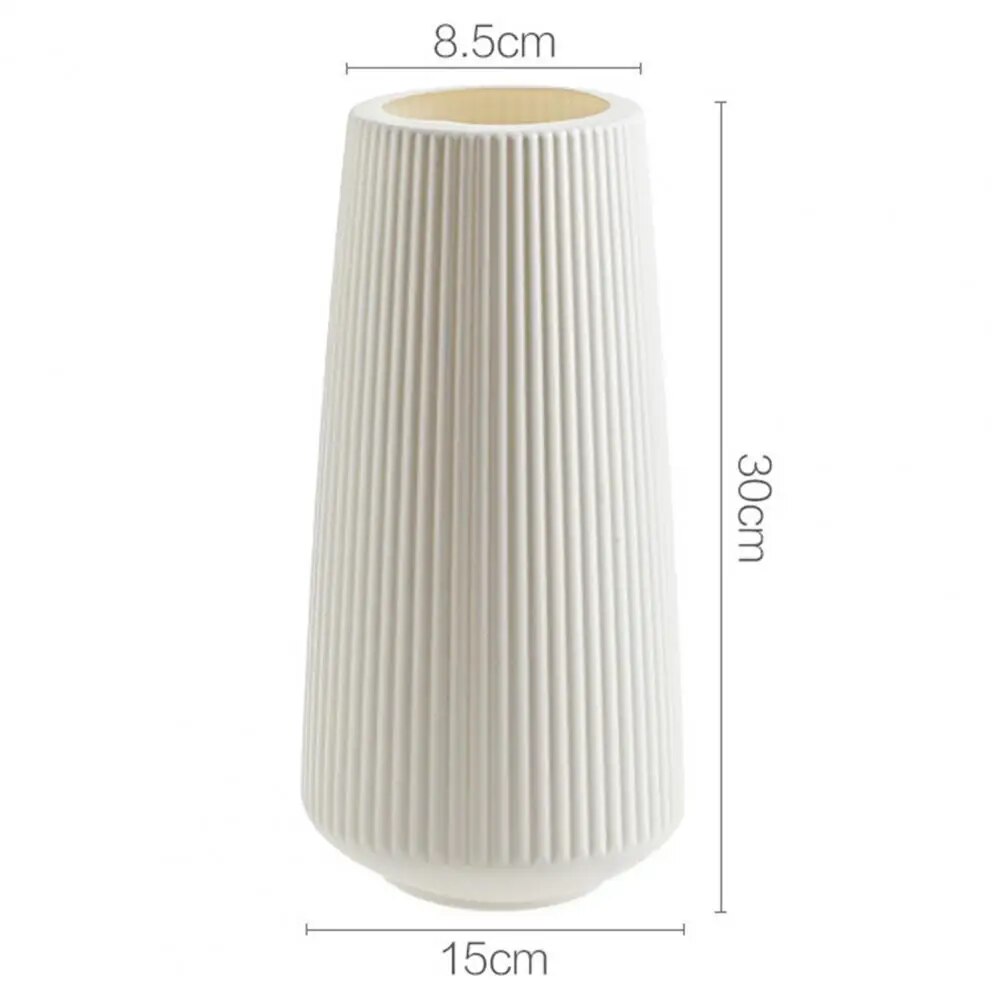 مزهرية بلاستيكية مبتكرة للزراعة المائية على الطراز الأوروبي للمنزل 