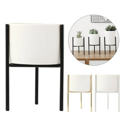 مزهريات سيراميك على الطراز الاسكندنافي