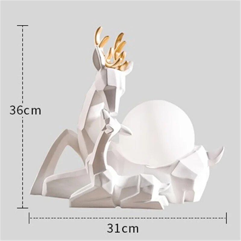 مصباح طاولة بتصميم عصري وبسيط للمنزل