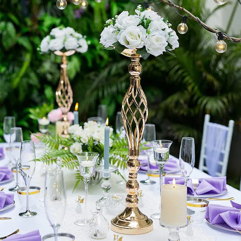 حامل شموع كريستالي، شمعة صغيرة، حامل شموع صغيرة، مزهرية زهور
