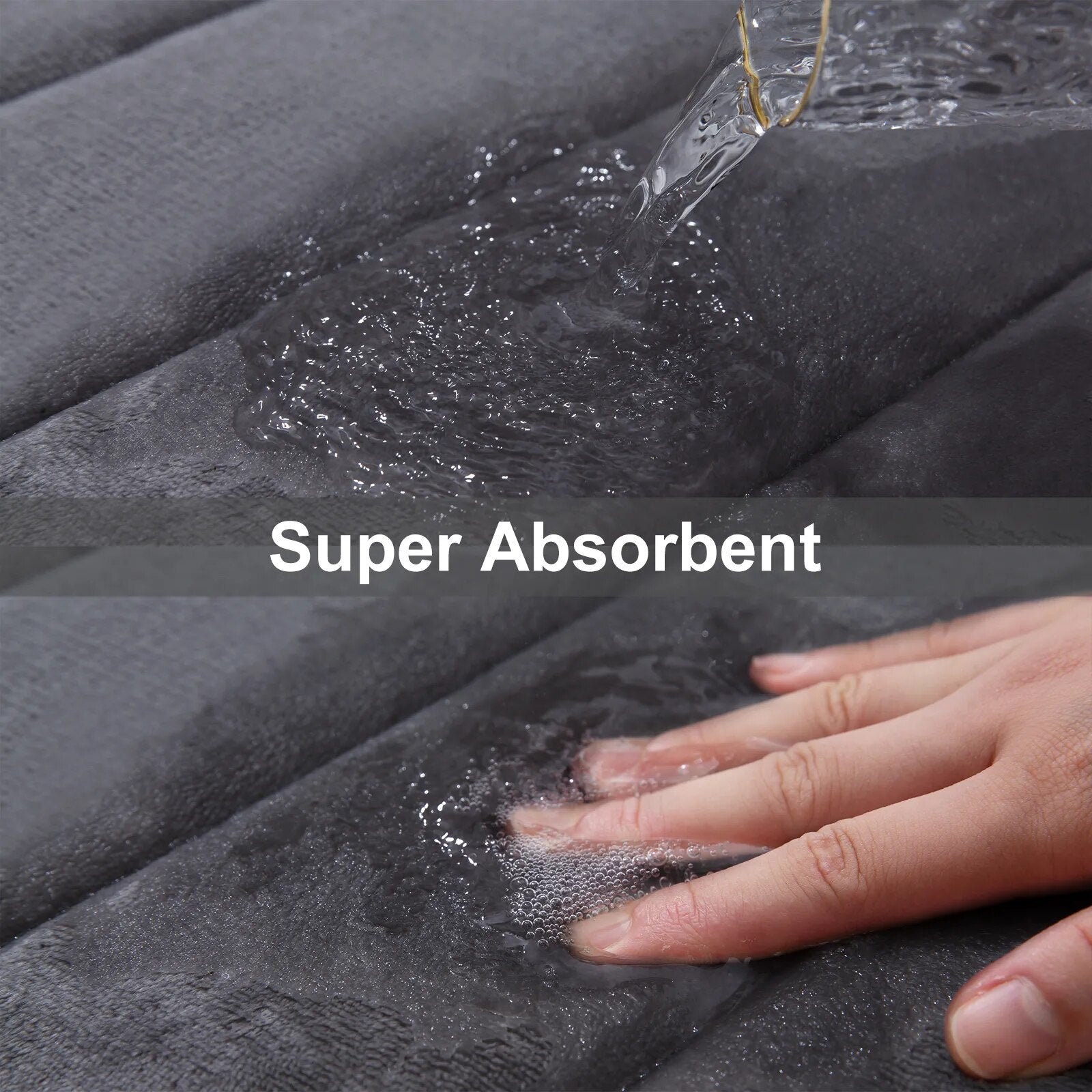 سجادة حمام إسفنجية