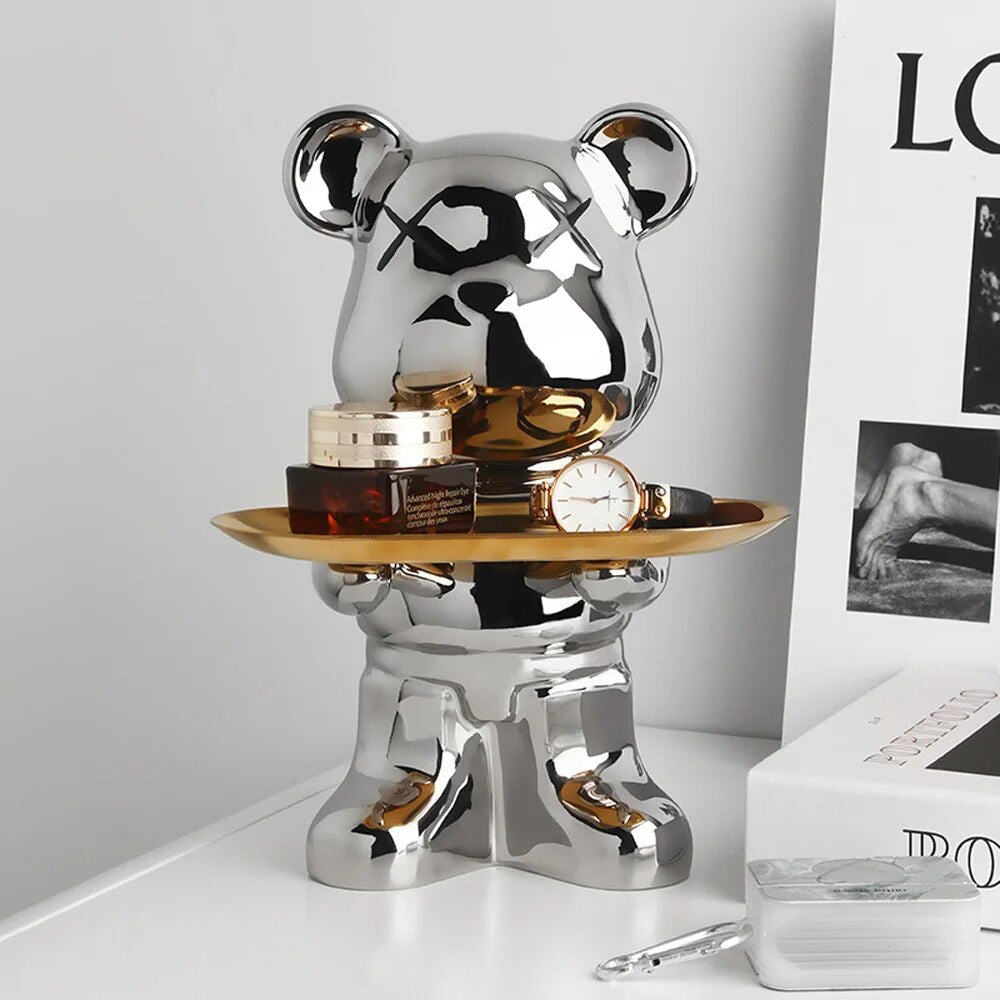 تماثيل ومنحوتات حيوانية خزفية