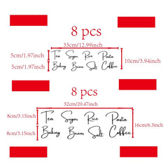 ملصقات ملصقات علب الجرار 