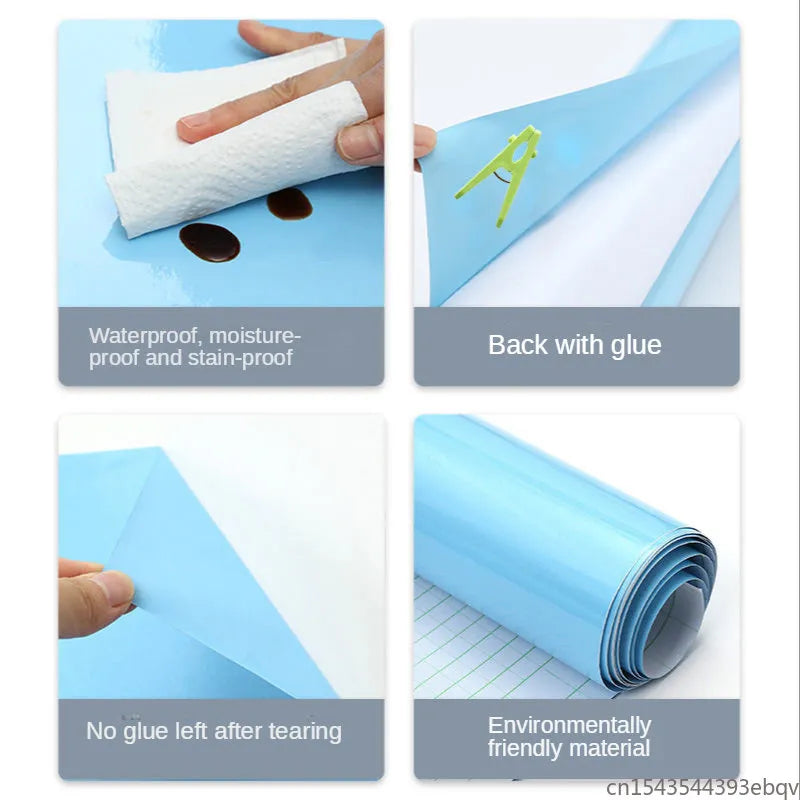 ورق جدران خشبي مقاوم للزيت للمطبخ 