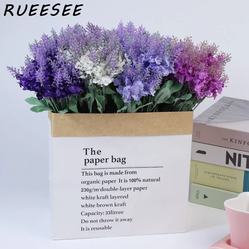 زهور صناعية مقاومة للبرد من اللافندر جيبسوفيلا، 6 أنماط، ديكور رومانسي لعيد الحب وحفلات الزفاف، هدية زهور أبدية