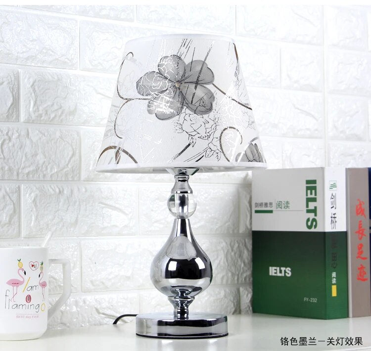 مصباح طاولة غرفة النوم كريستال ED