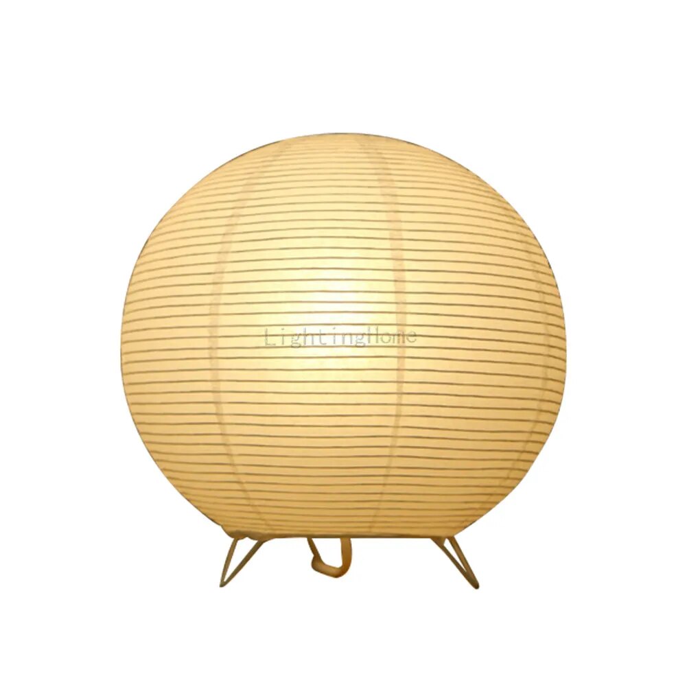 مصباح طاولة على شكل فانوس ورقي نورديك