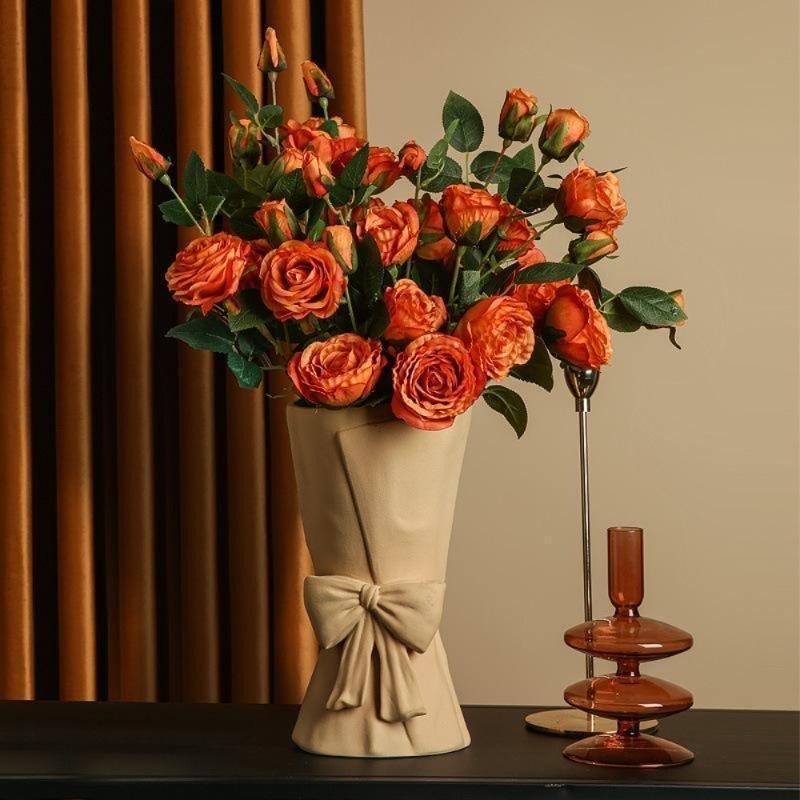 Bowknot Ceramic Vase