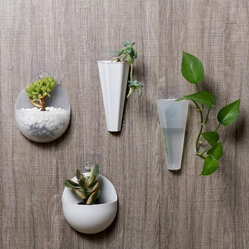 Geometric Hanging Wall Planter