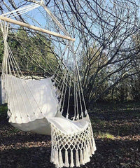Handmade Macrame Hanging Hammock Swing Chair