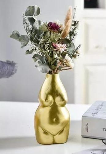 Feminine Curves Nude Female Ceramic Vase