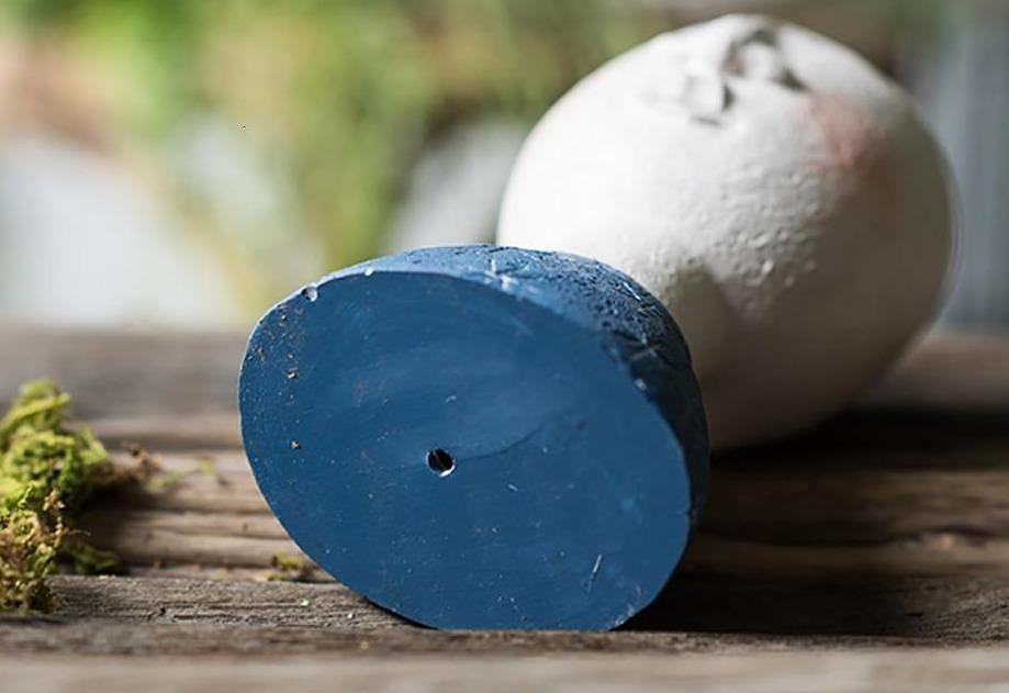 صورة كاريكاتورية، وجه، تمثال، منحوتة، أصيص زرع