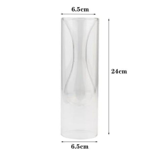 Blown Glass Bubble Vases Drop / Clear | Sage & Sill