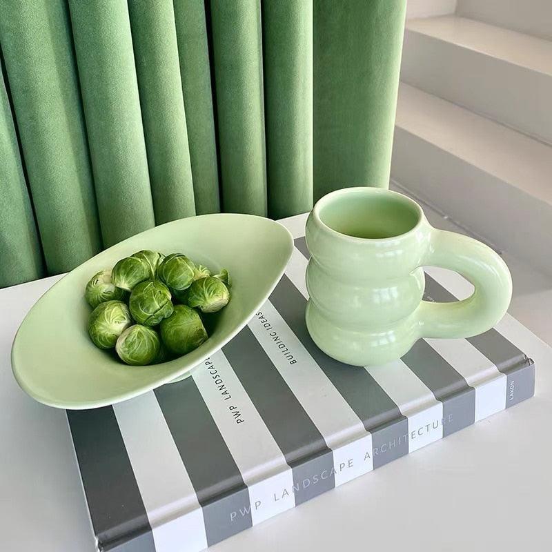 كوب سيراميك سميك من تشونكو بفقاعات رول