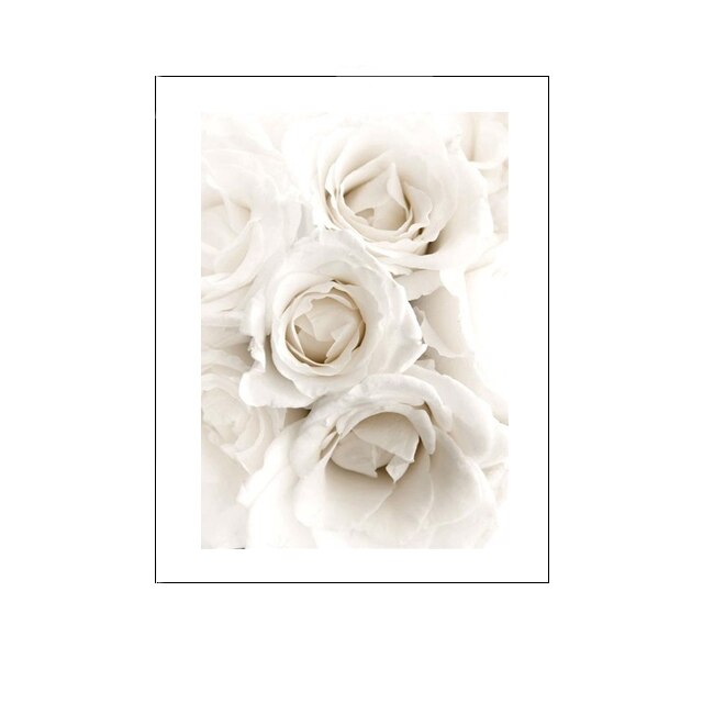 لوحة فنية جدارية من القماش لمناظر الزهور، لوحة تجريدية حديثة وبسيطة، ملصقات ومطبوعات فنية لديكور المنزل