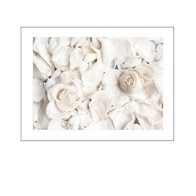 لوحة فنية جدارية من القماش لمناظر الزهور، لوحة تجريدية حديثة وبسيطة، ملصقات ومطبوعات فنية لديكور المنزل