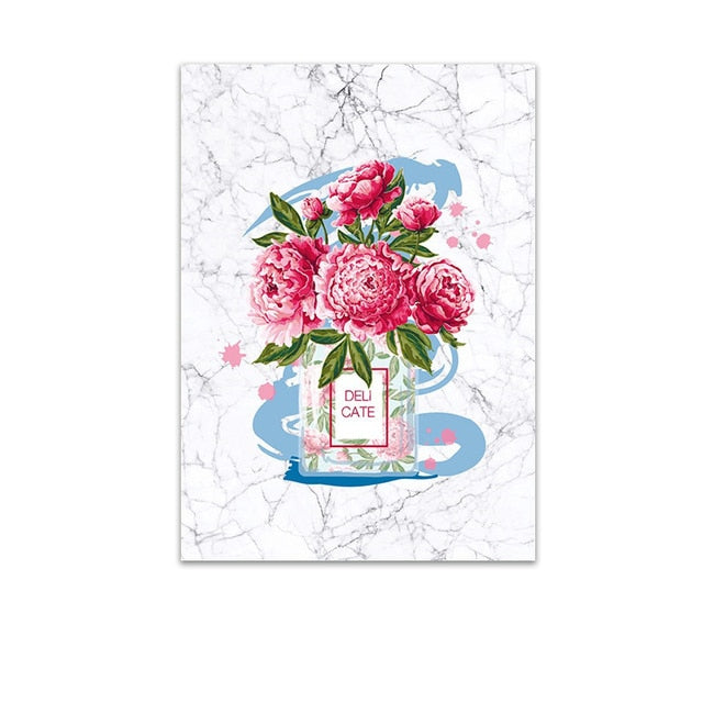 لوحة فنية جدارية من قماش مطبوع عليها اقتباسات من الرخام والموضة باللونين الأبيض والأسود لامرأة من الريش لتزيين غرفة المعيشة