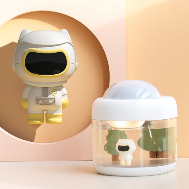 مرطب هواء لاسلكي بمصباح الإسقاط