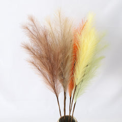 عشب بامباس صناعي طويل ورقيق